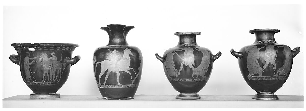 Alabastron, Attributed to the Bulas Group, Terracotta, Greek, Attic