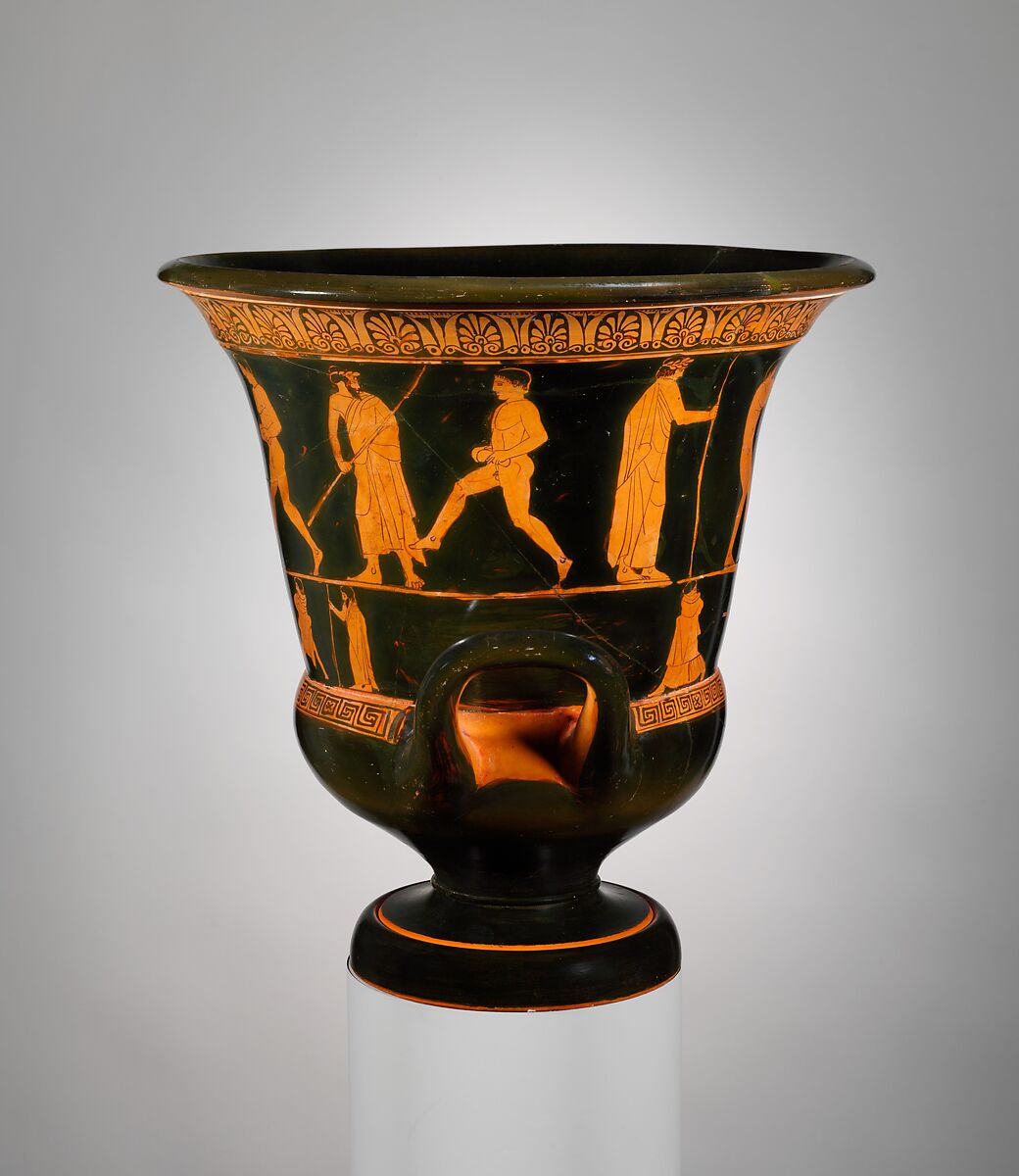 Attributed to the Painter of the Louvre Centauromachy, Terracotta, Greek, Attic
