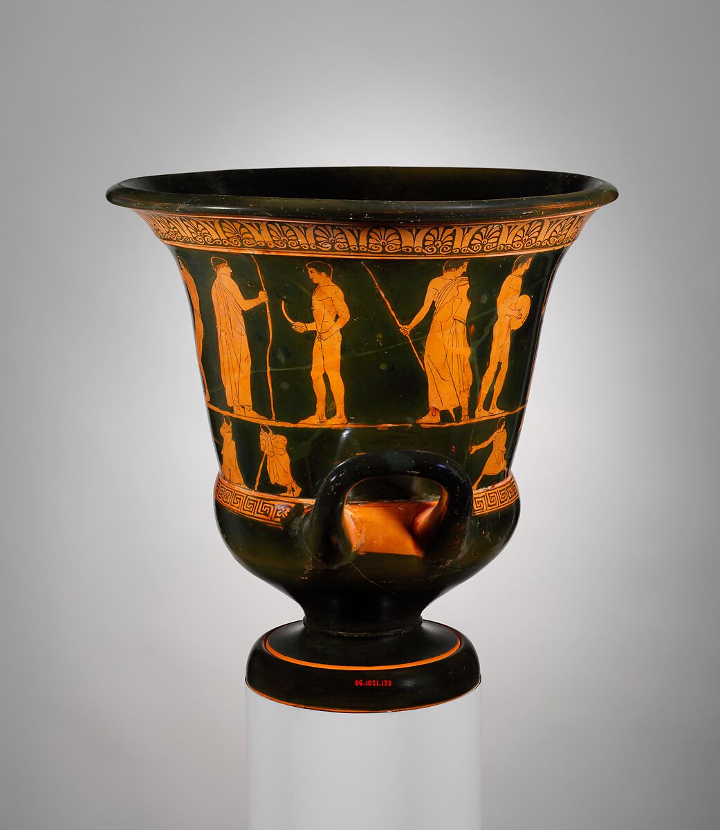Attributed to the Painter of the Louvre Centauromachy, Terracotta, Greek, Attic