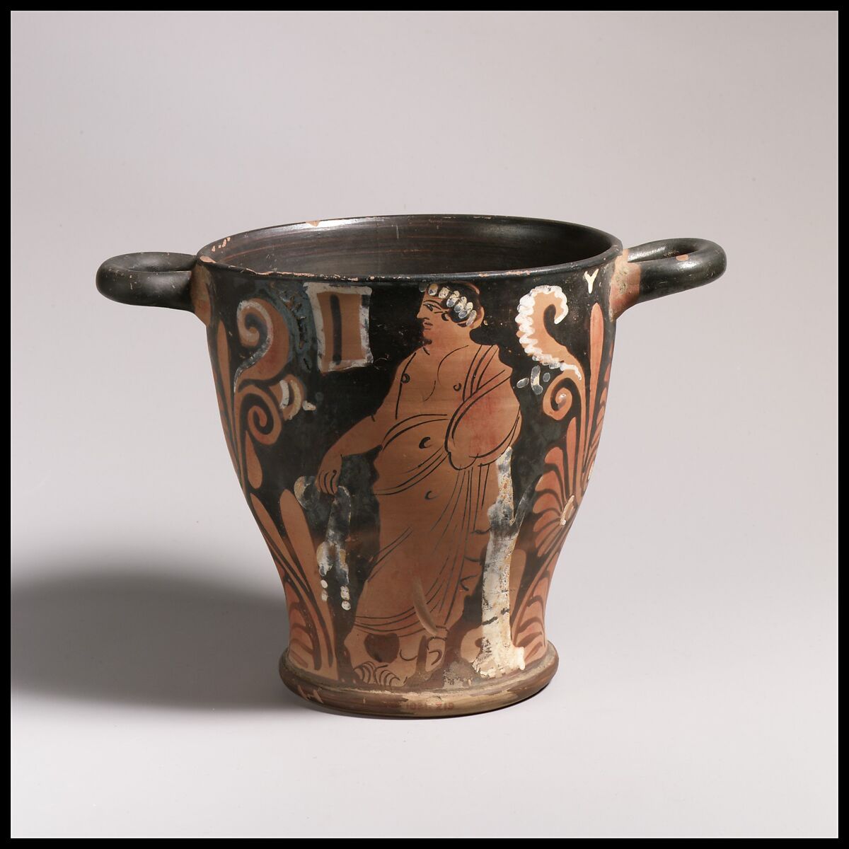 Skyphos, Related to the Manchester Painter, Terracotta, Greek, South Italian, Campanian 