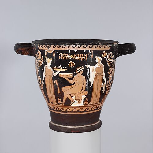 Terracotta skyphos (deep drinking cup)