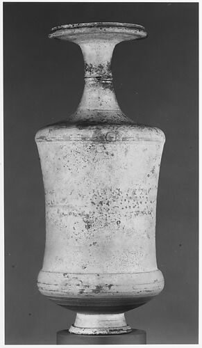 Terracotta loutrophoros (ceremonial vase for water)