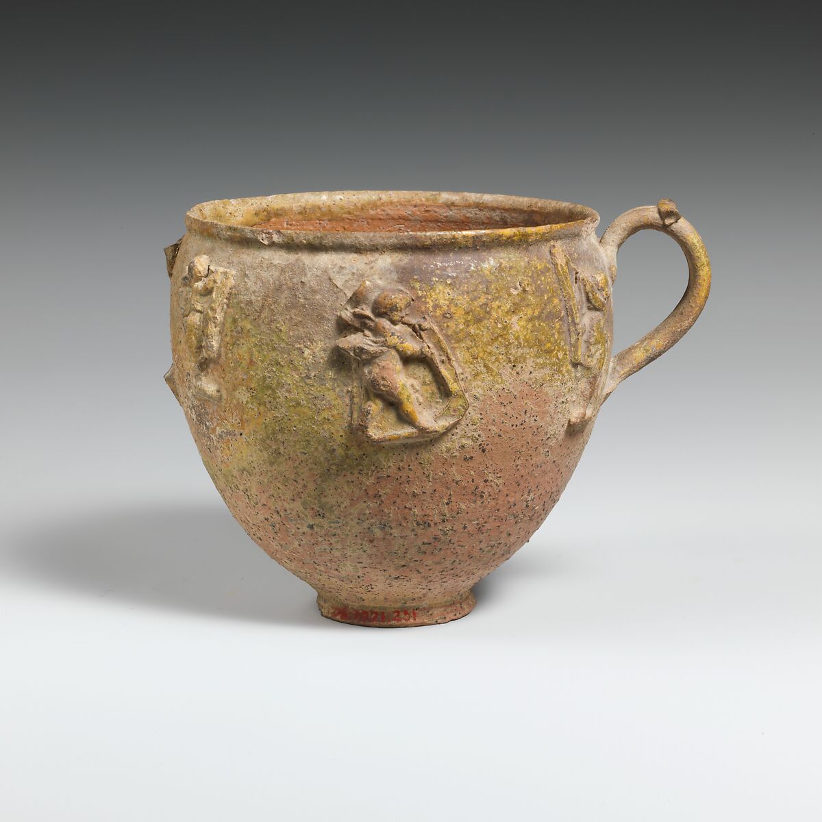 Terracotta cup, Terracotta, Roman 