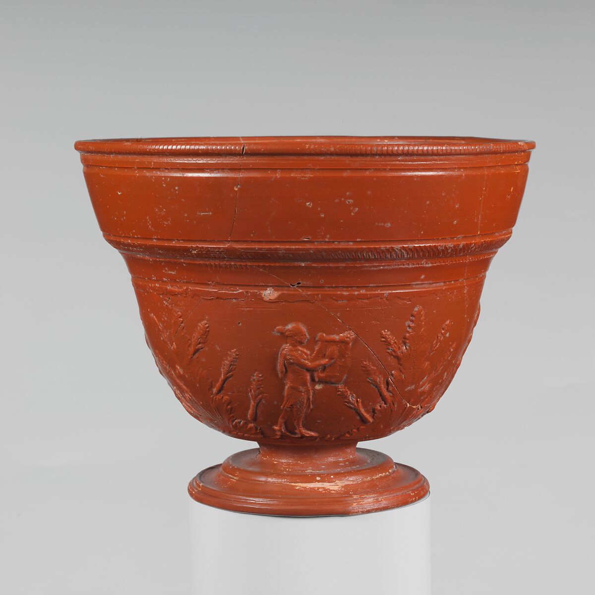 Terracotta bowl, Terracotta, Roman 