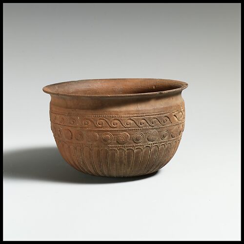 Terracotta Megarian bowl