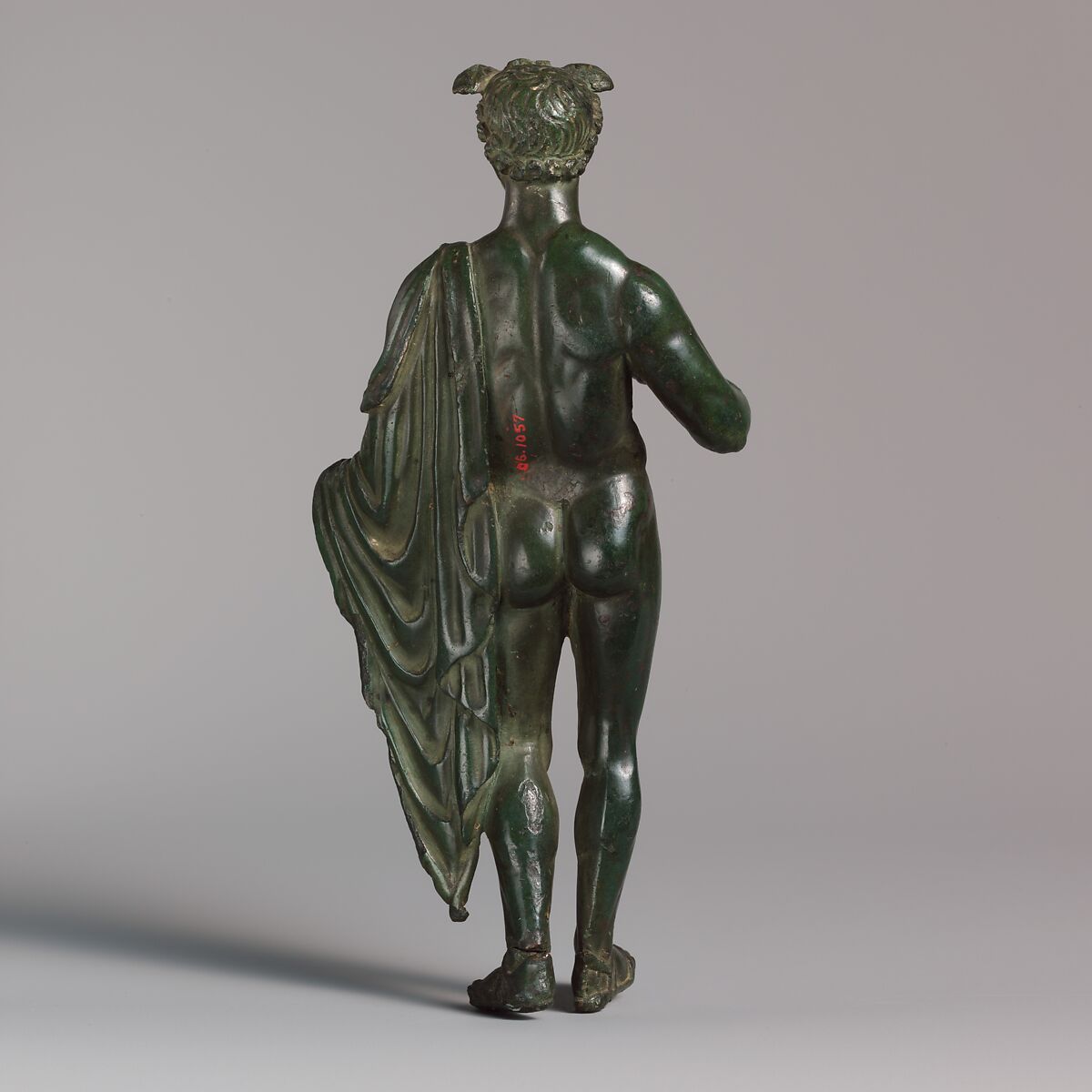 Bronze statuette of Mercury, Bronze, Roman