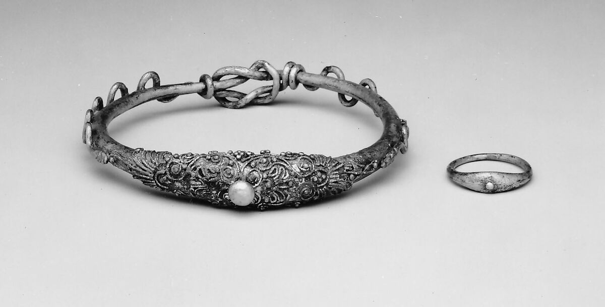 Silver bracelet, Silver, Greek 