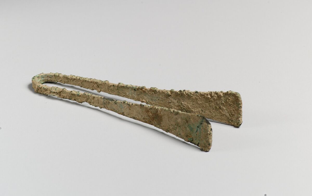 Bronze tweezers, Bronze, Minoan 