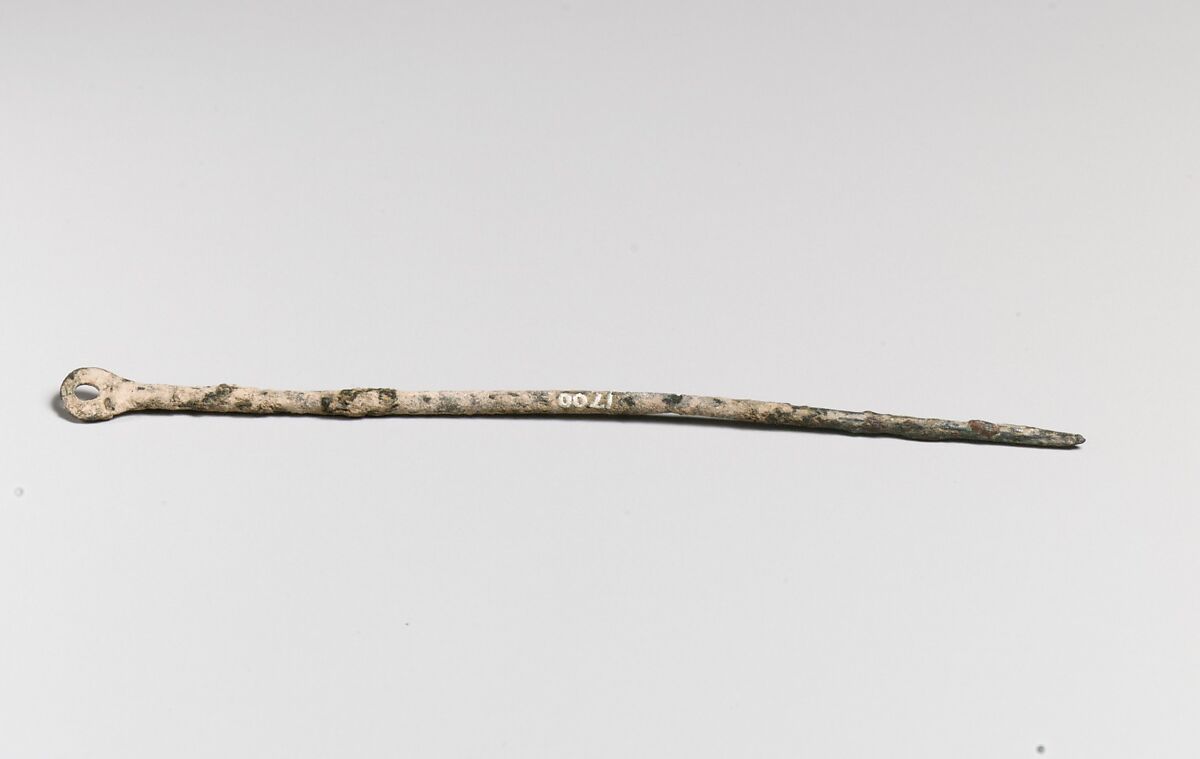Bronze needle, Bronze, Minoan
