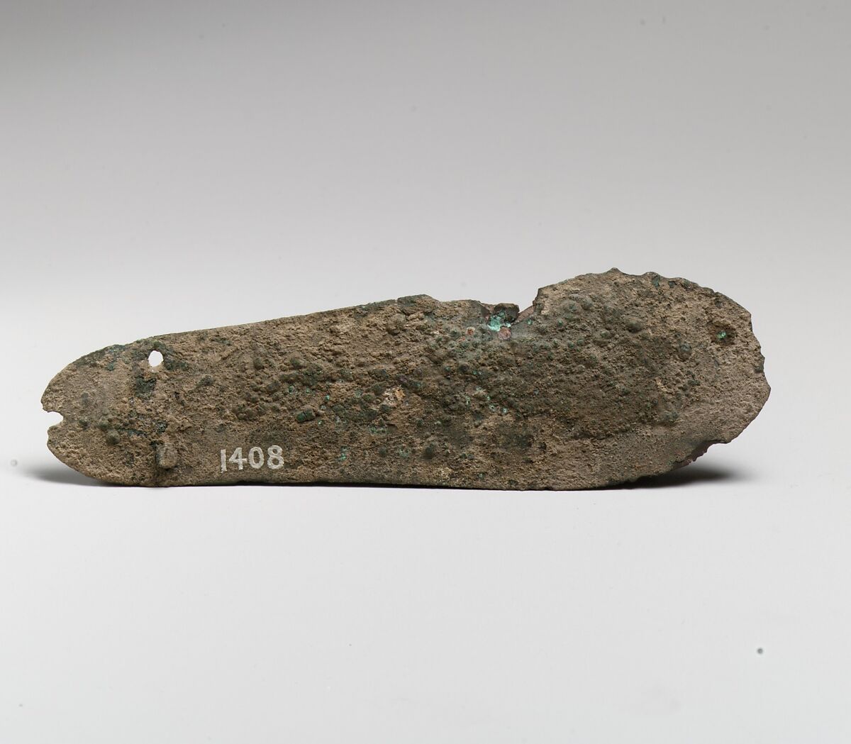 Bronze spatulate knife, Bronze, Minoan 