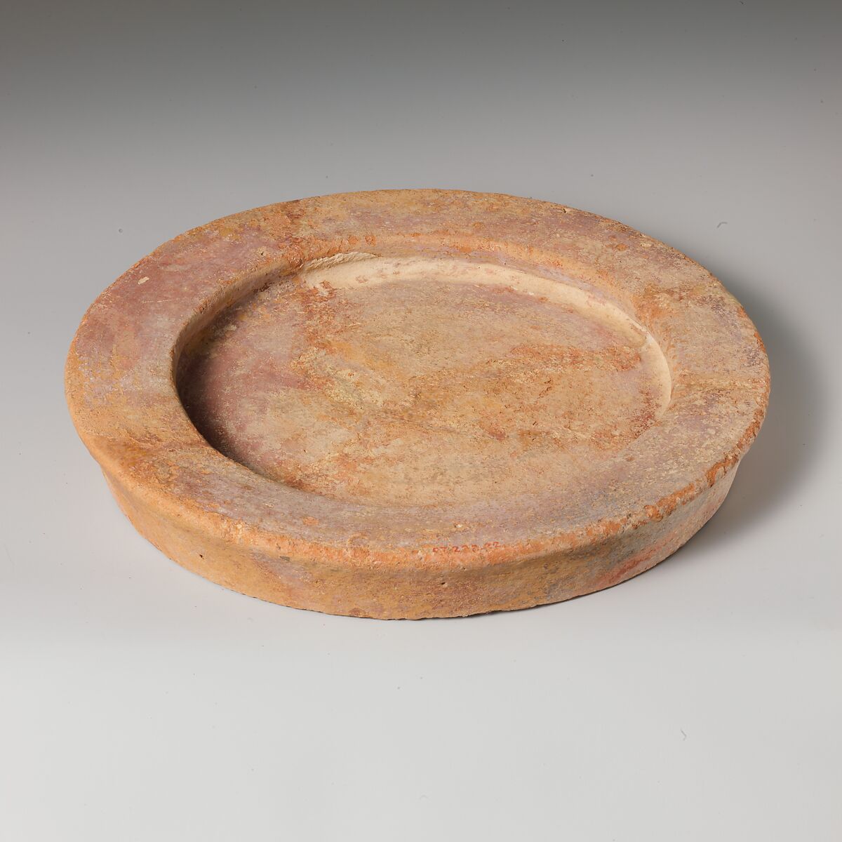 Terracotta plate, Terracotta, Minoan 