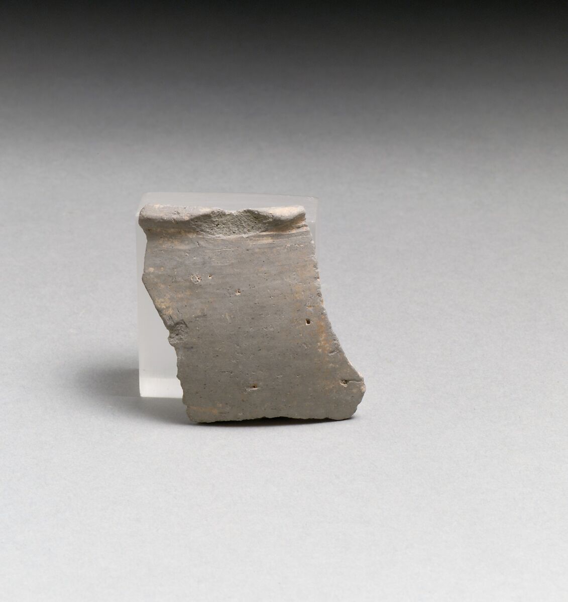 Vase fragment, Terracotta, Minoan 