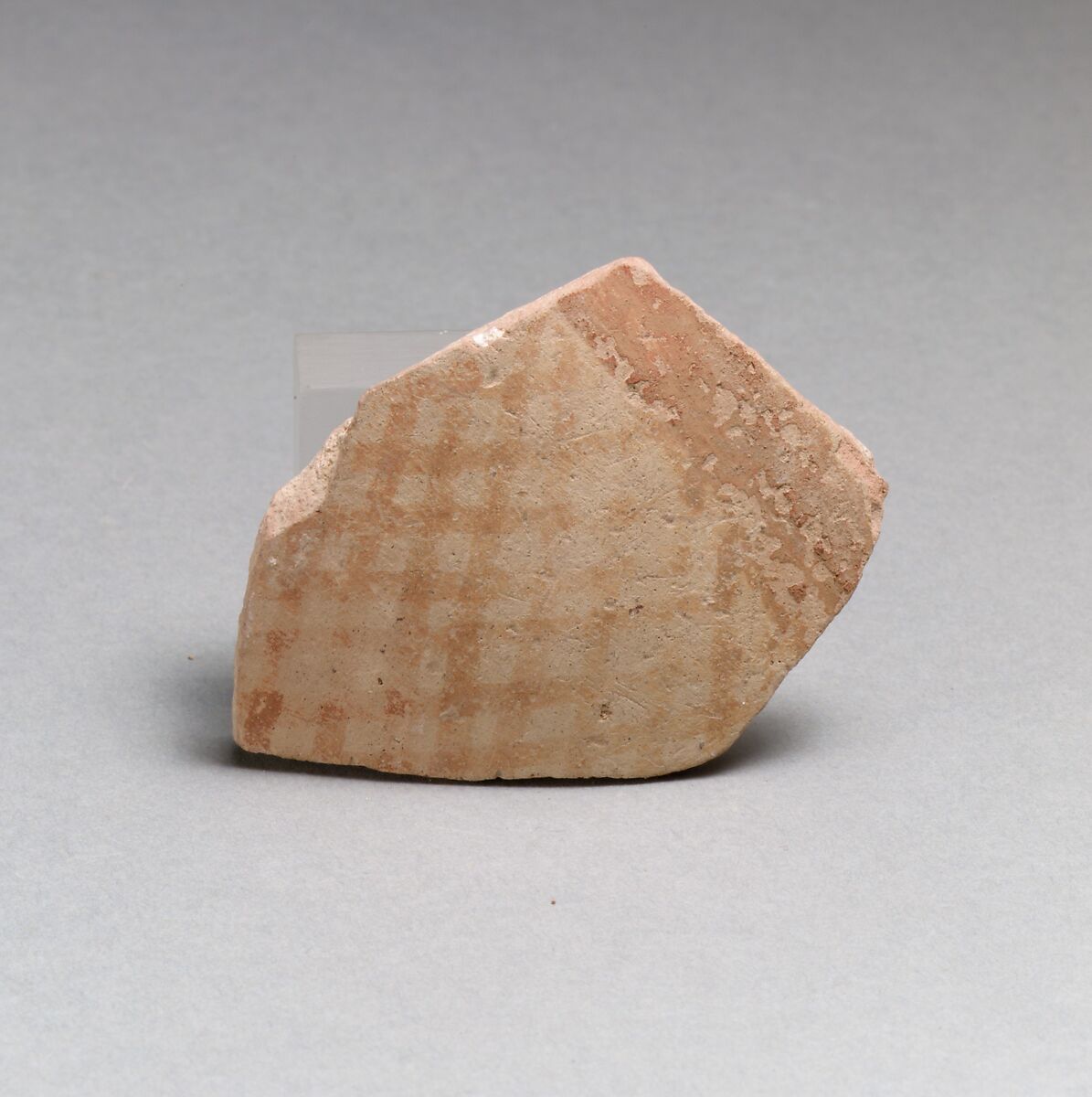 Vase fragment, Terracotta, Minoan 