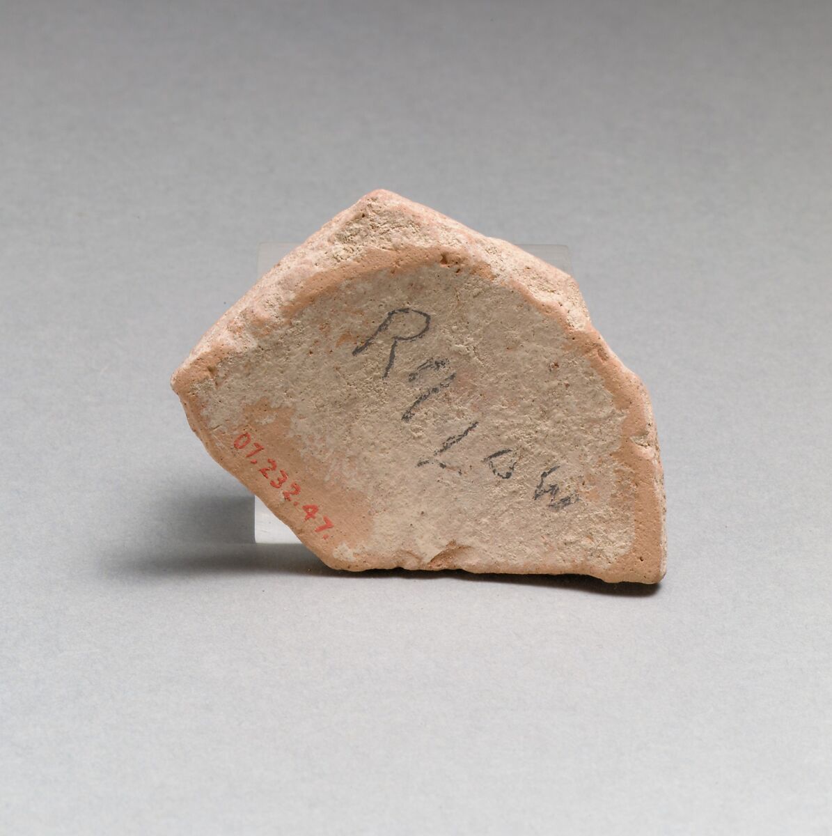Vase fragment, Terracotta, Minoan