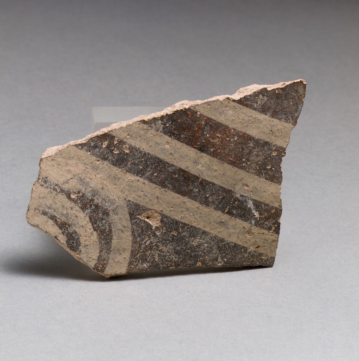 Vase fragment, Terracotta, Minoan 