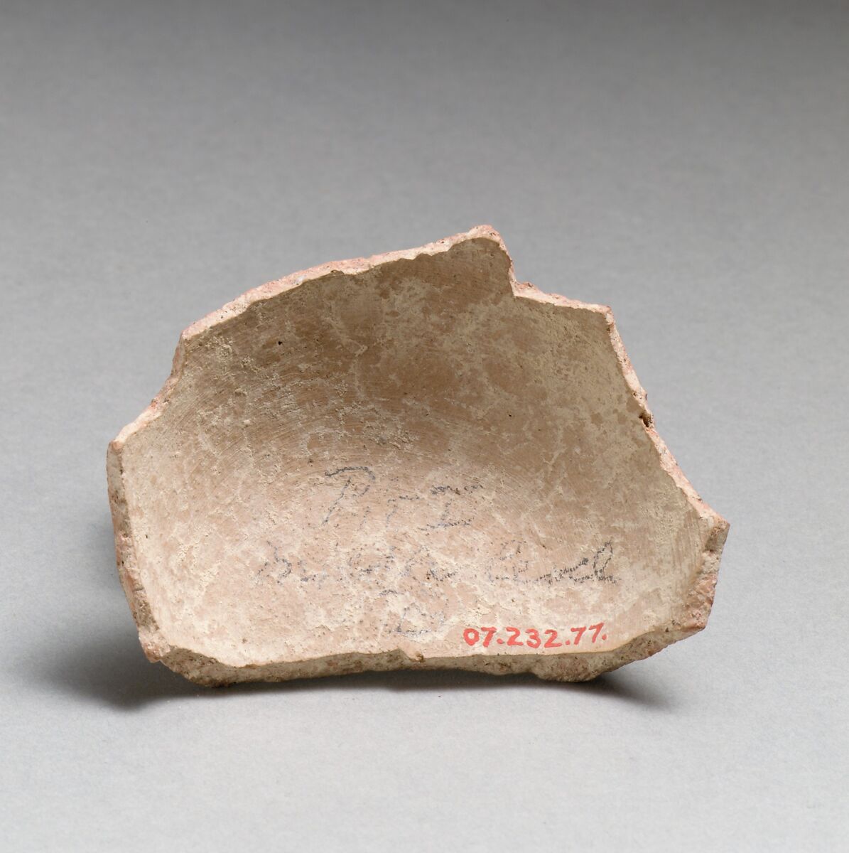 Vase fragment, Terracotta, Minoan