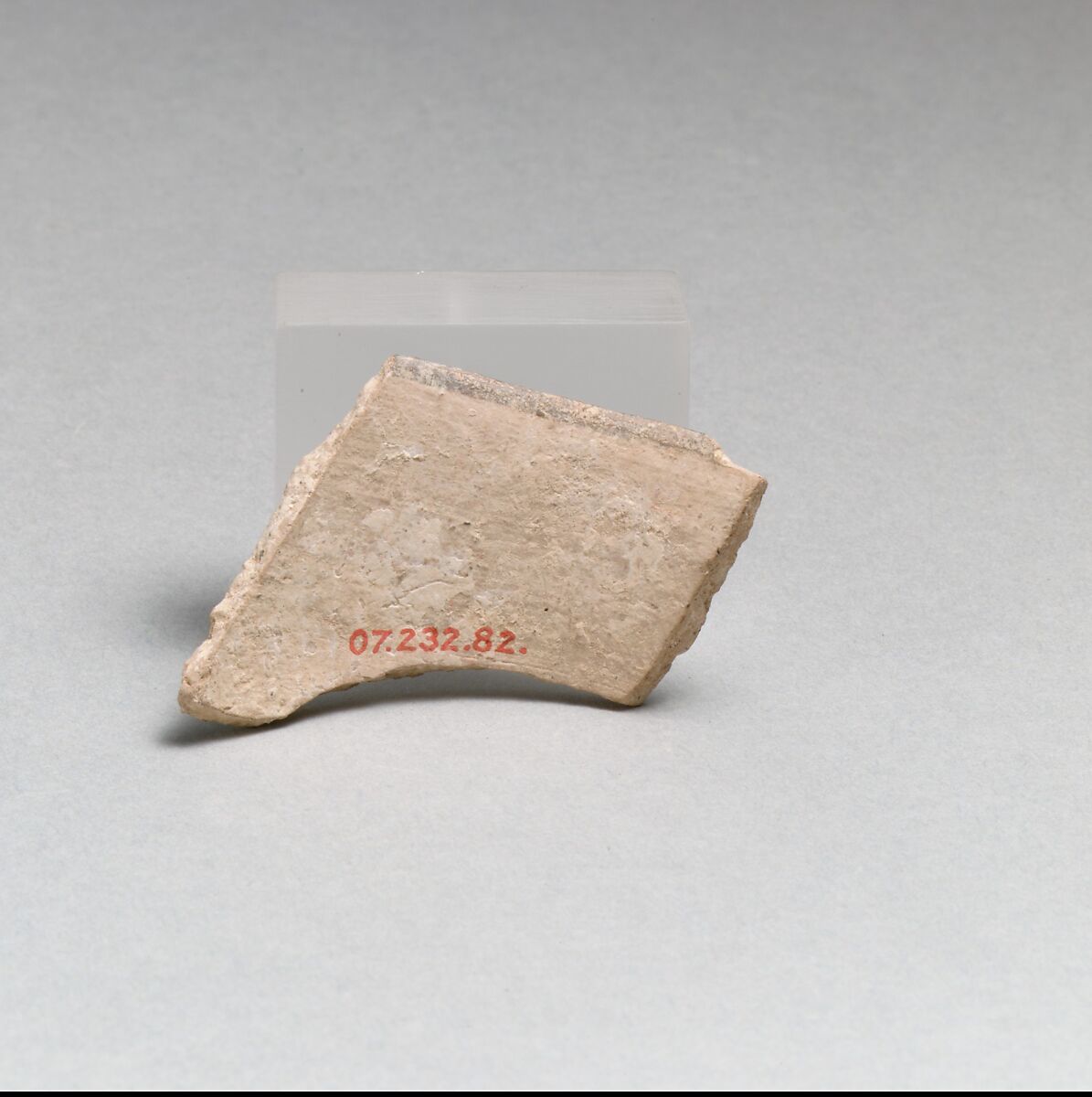 Vase fragment, Terracotta, Minoan