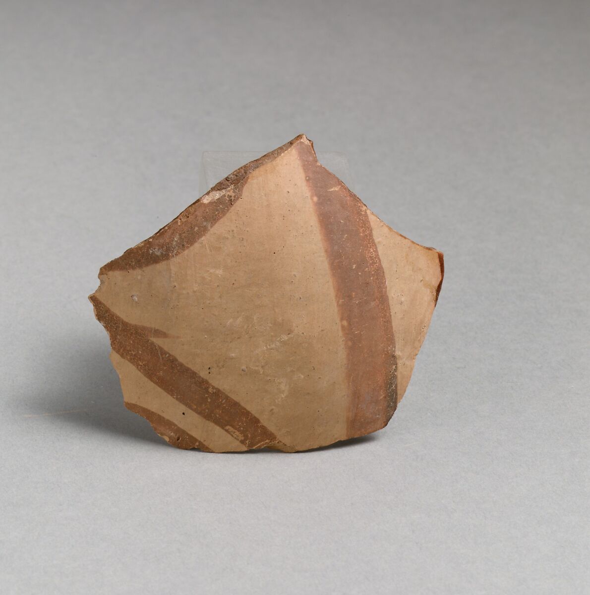 Vase fragment, Terracotta, Minoan 