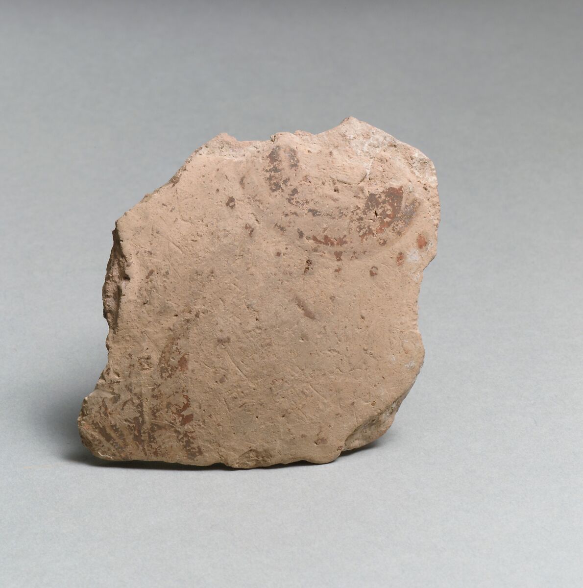 Vase fragment, Terracotta, Minoan 
