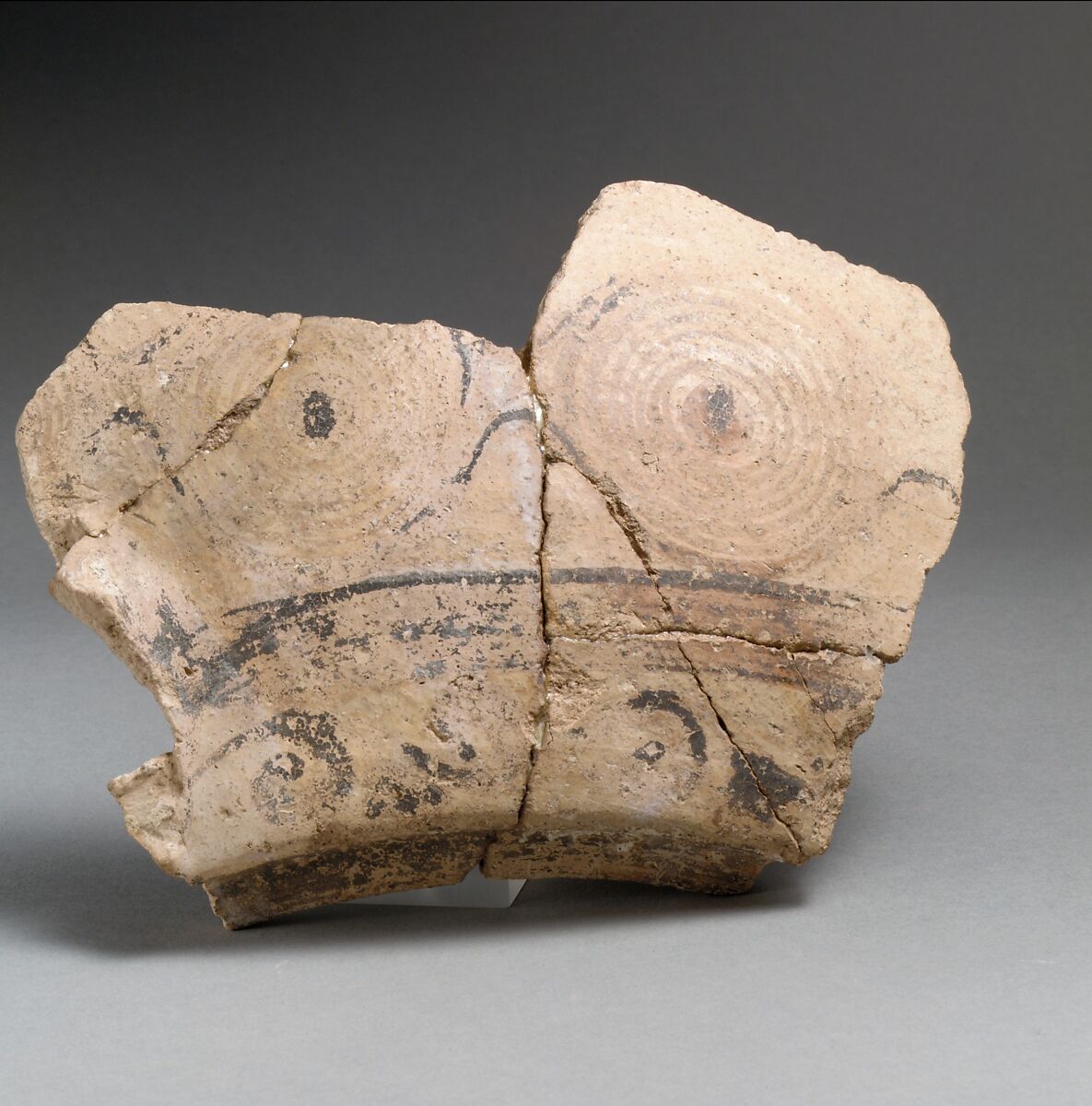 Vase fragments, Terracotta, Minoan 