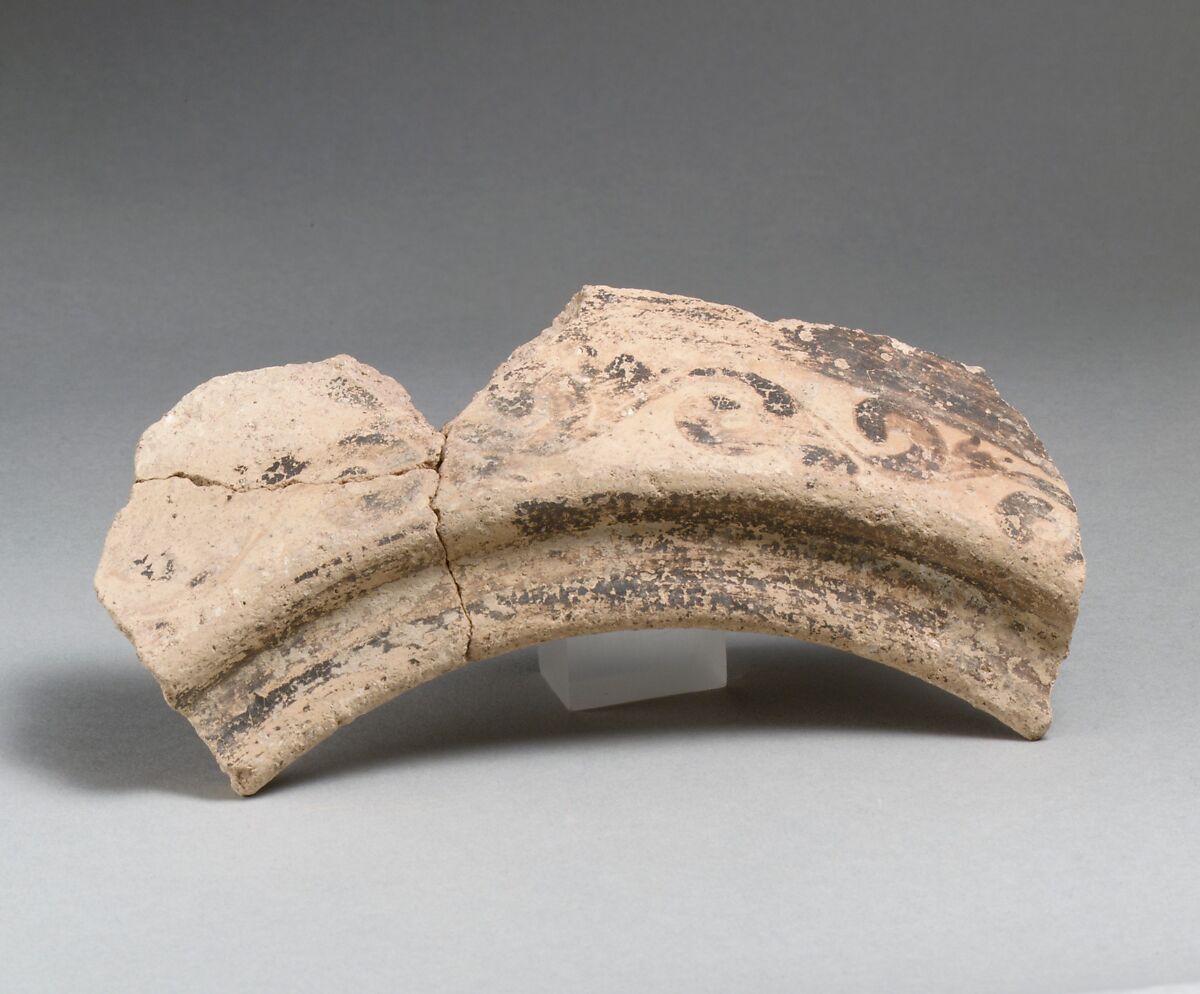 Vase fragments, Terracotta, Minoan 