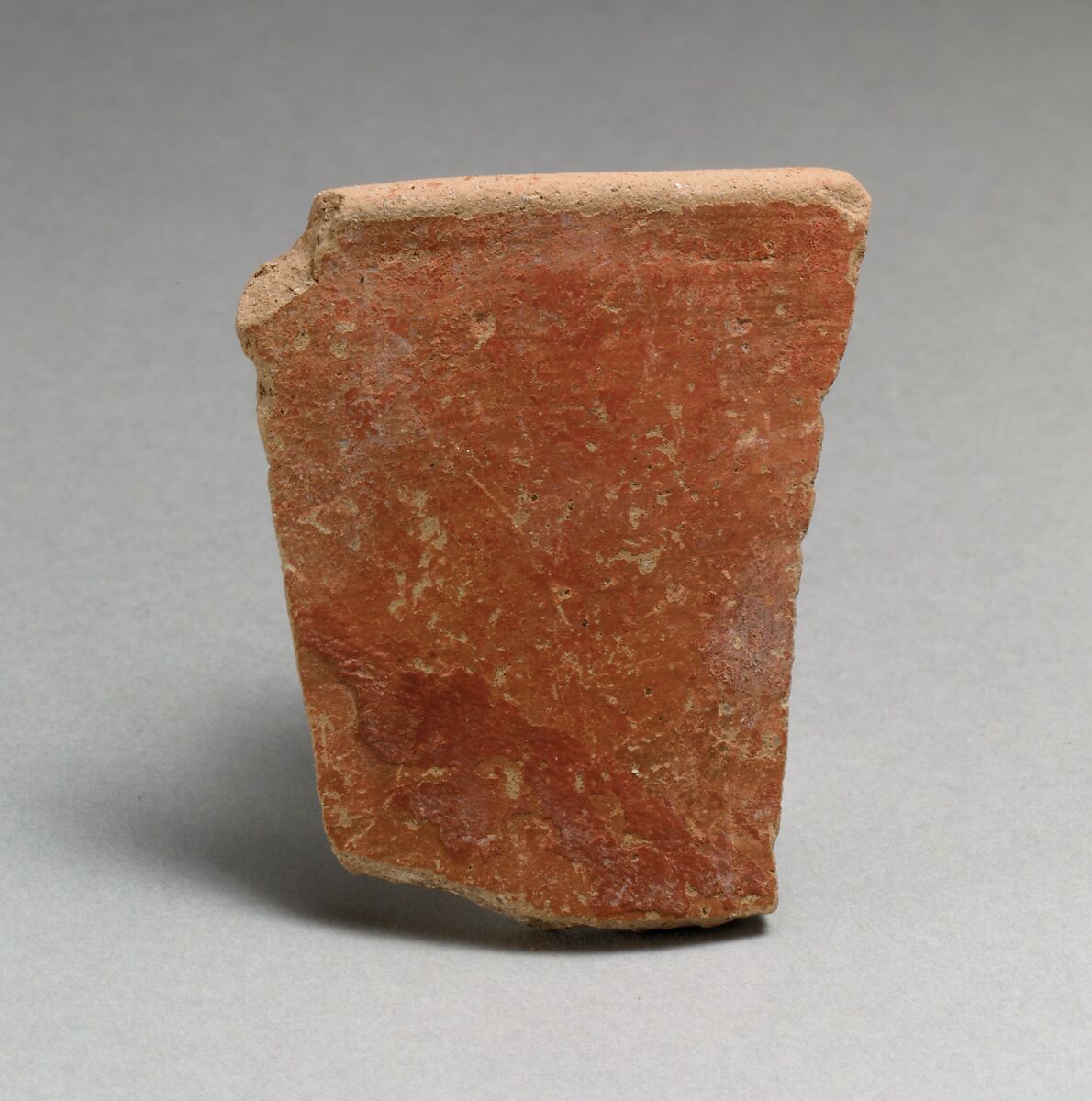 Vase fragment, Terracotta, Minoan 