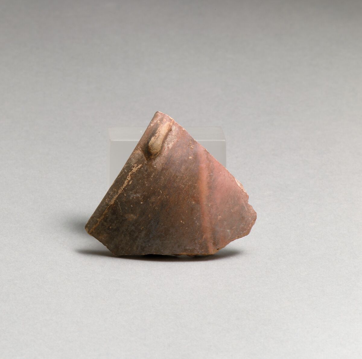 Vase fragment, Terracotta, Minoan 