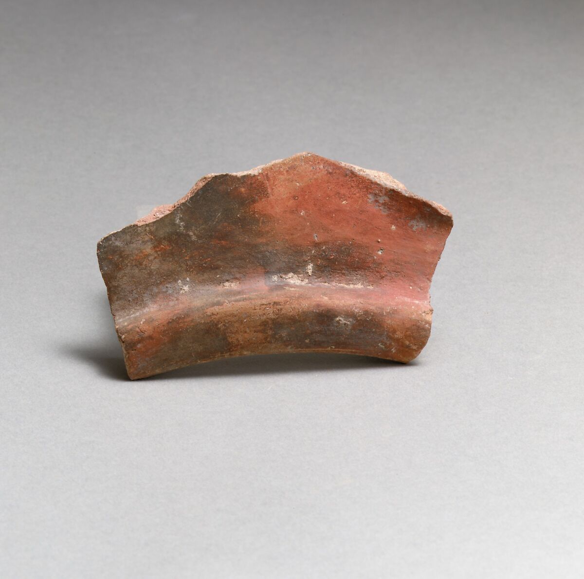 Two terracotta rim fragments from a closed vase, Terracotta, Minoan 