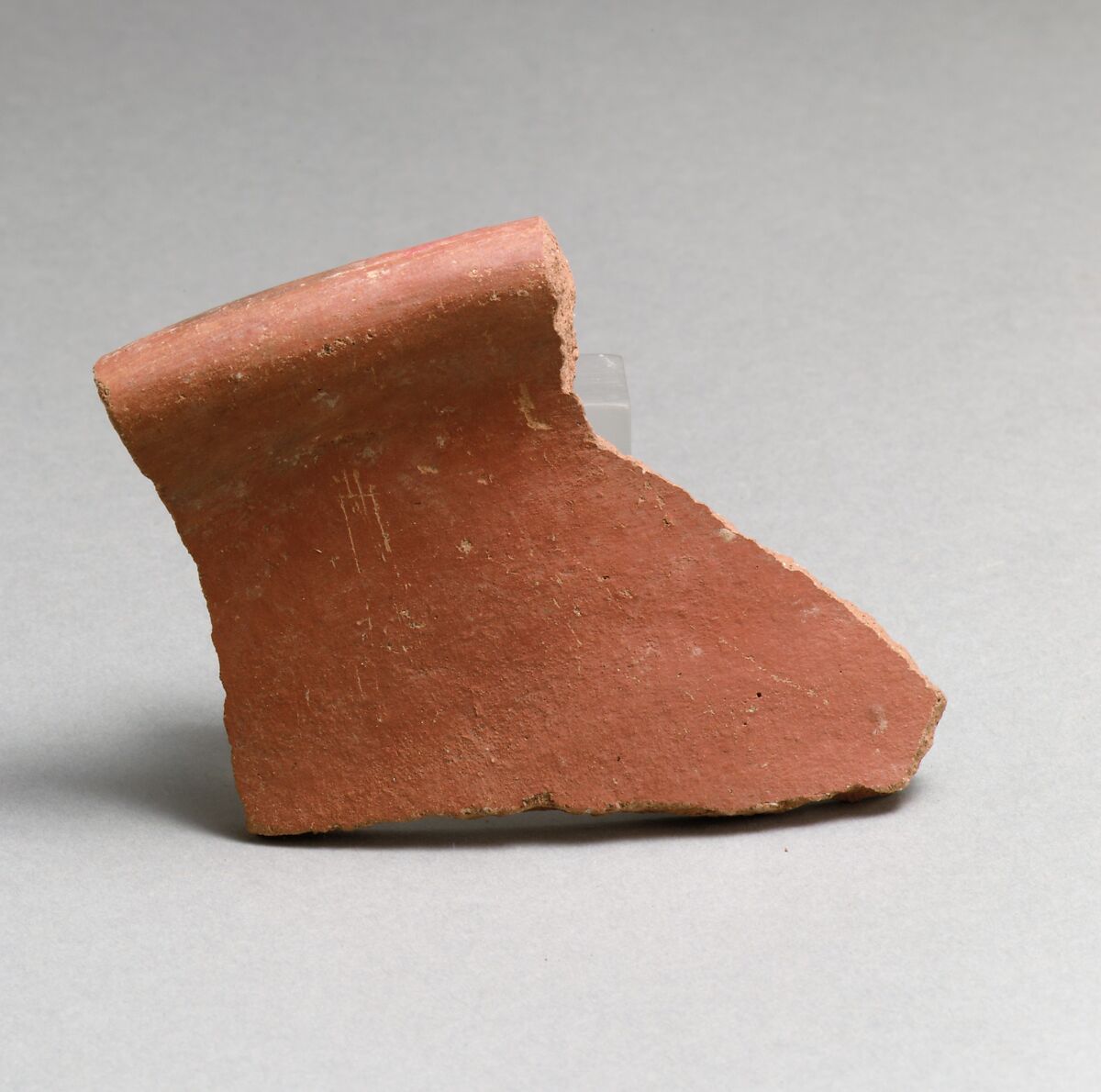 Vase fragment, Terracotta, Minoan 