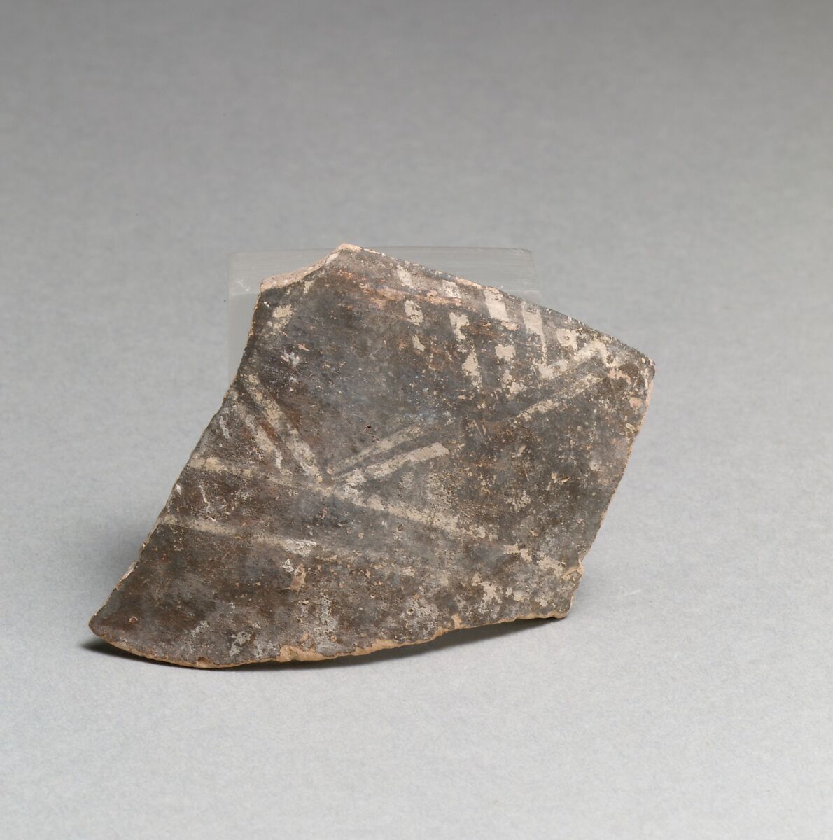 Vase fragment, Terracotta, Minoan 