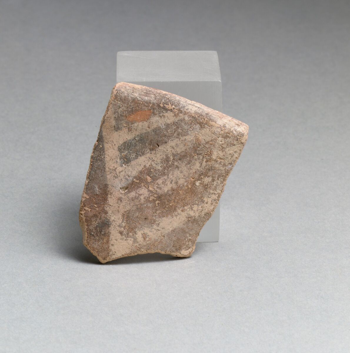 Vase fragment, Terracotta, Minoan 