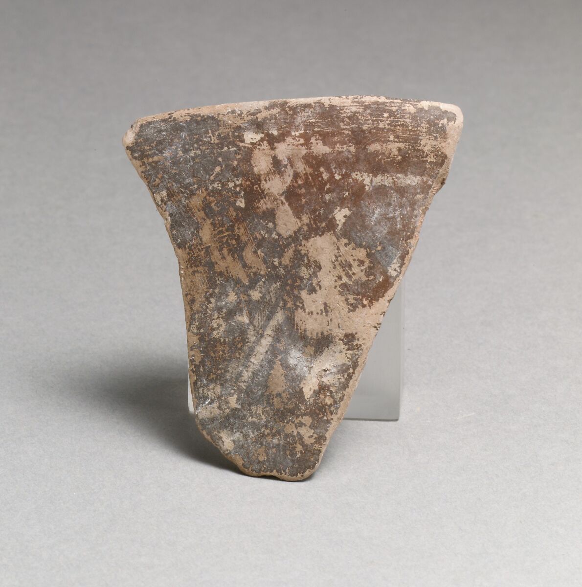 Vase fragment, Terracotta, Minoan 