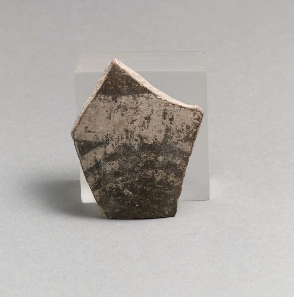 Vase fragment, Terracotta, Minoan 