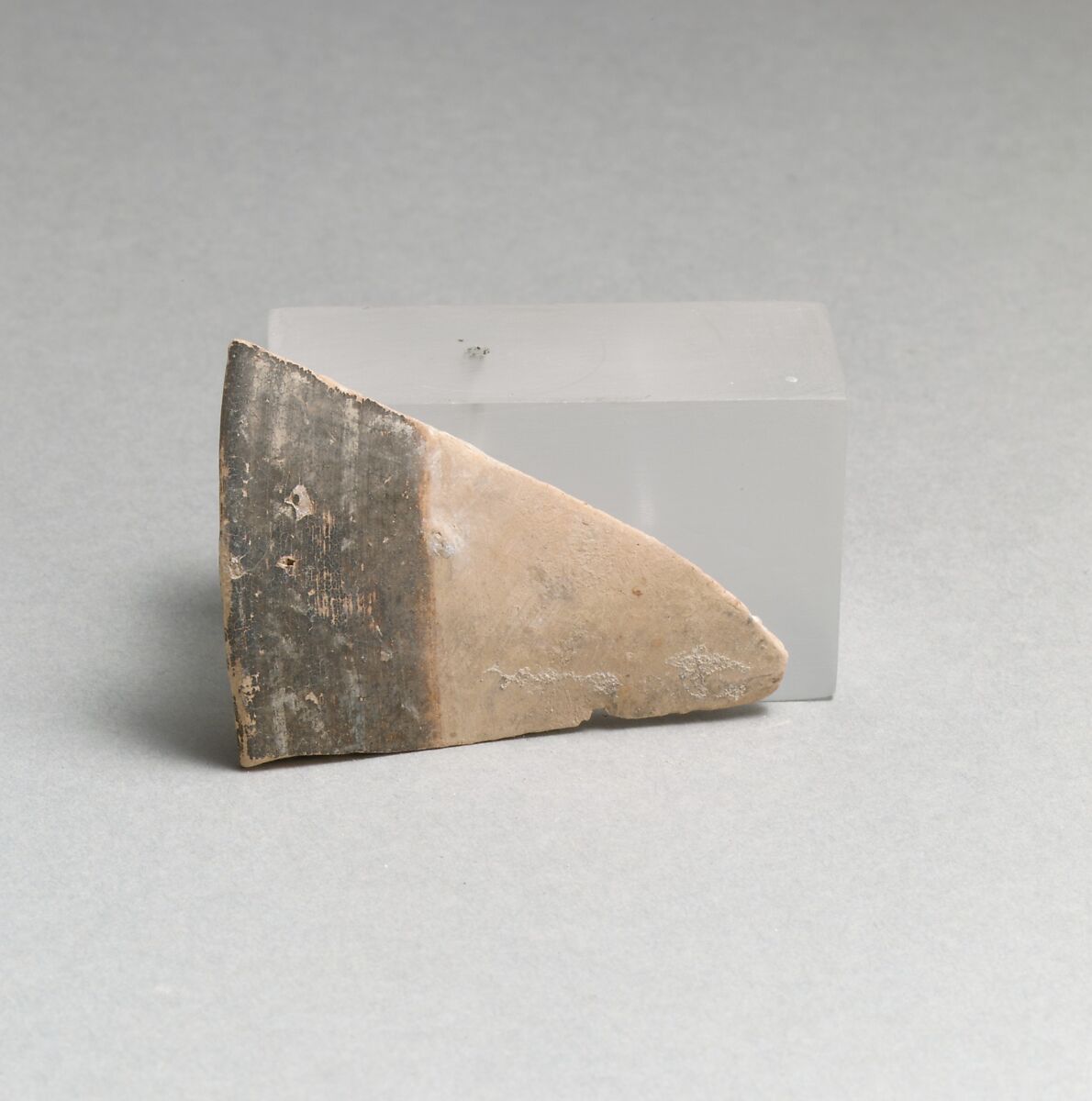 Vase fragment, Terracotta, Minoan 