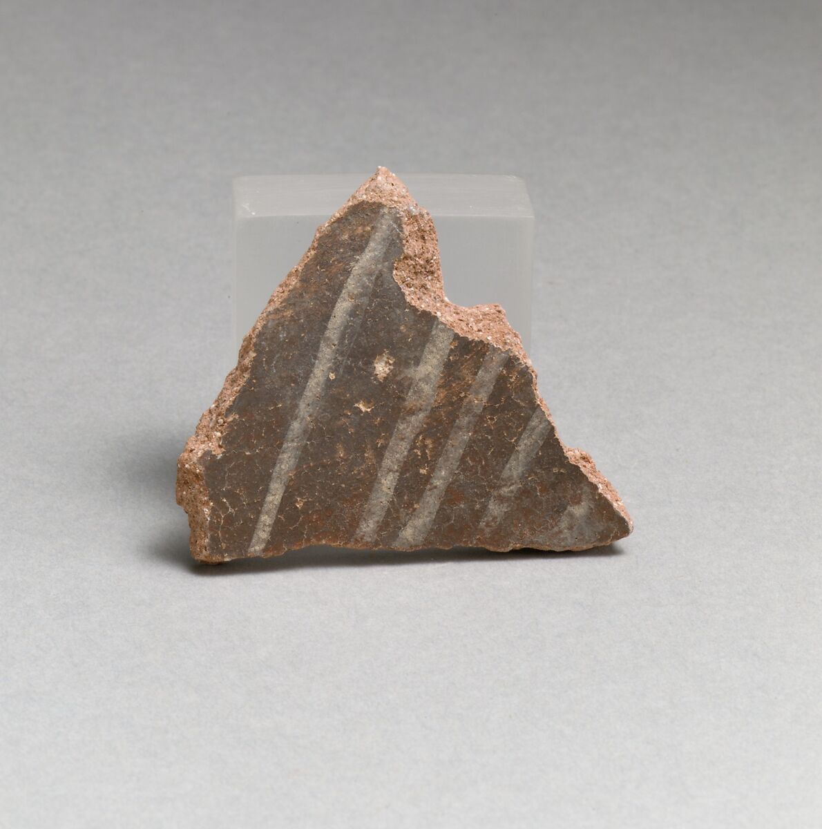 Vase fragment, Terracotta, Minoan 