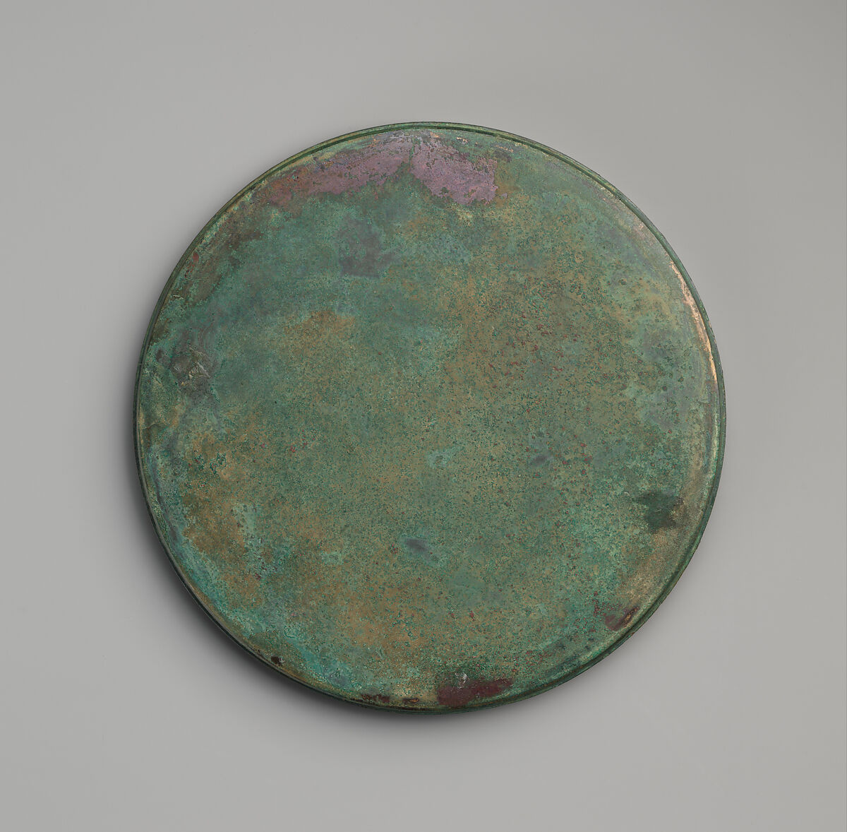 Bronze box mirror, Bronze, Greek