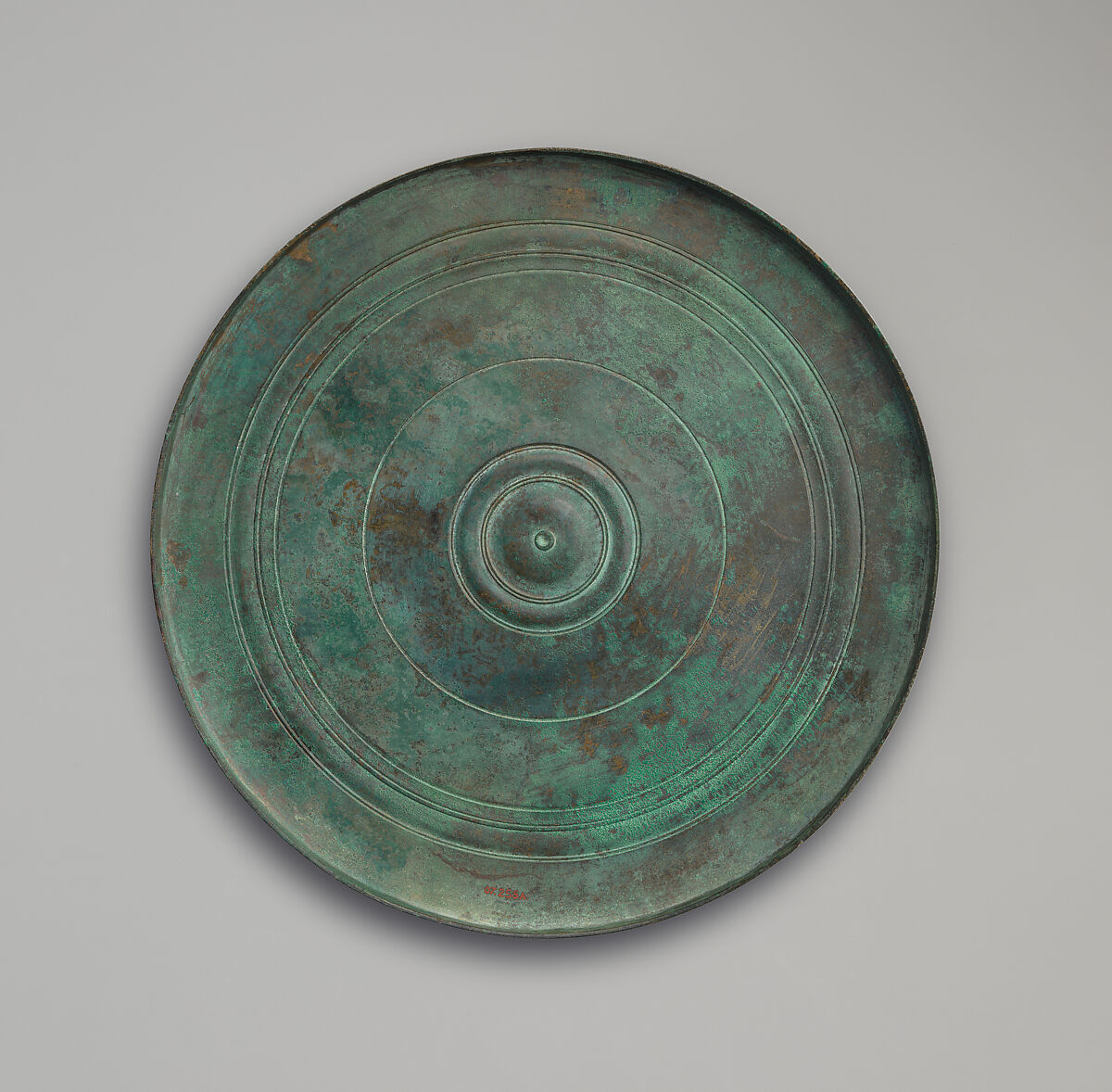 Bronze box mirror, Bronze, Greek