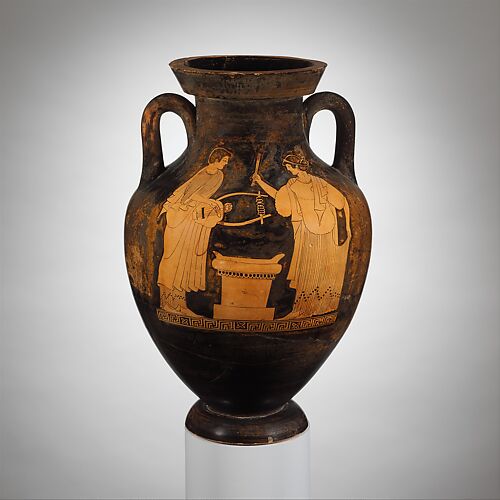 Terracotta amphora (jar)
