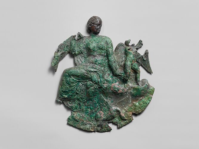 Bronze relief from a mirror