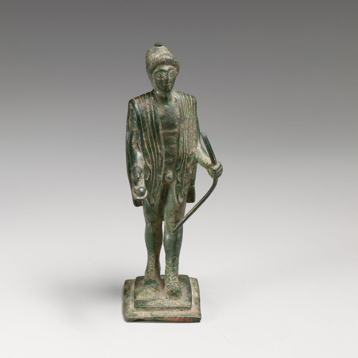 Bronze statuette of Apollo, Bronze, Greek 