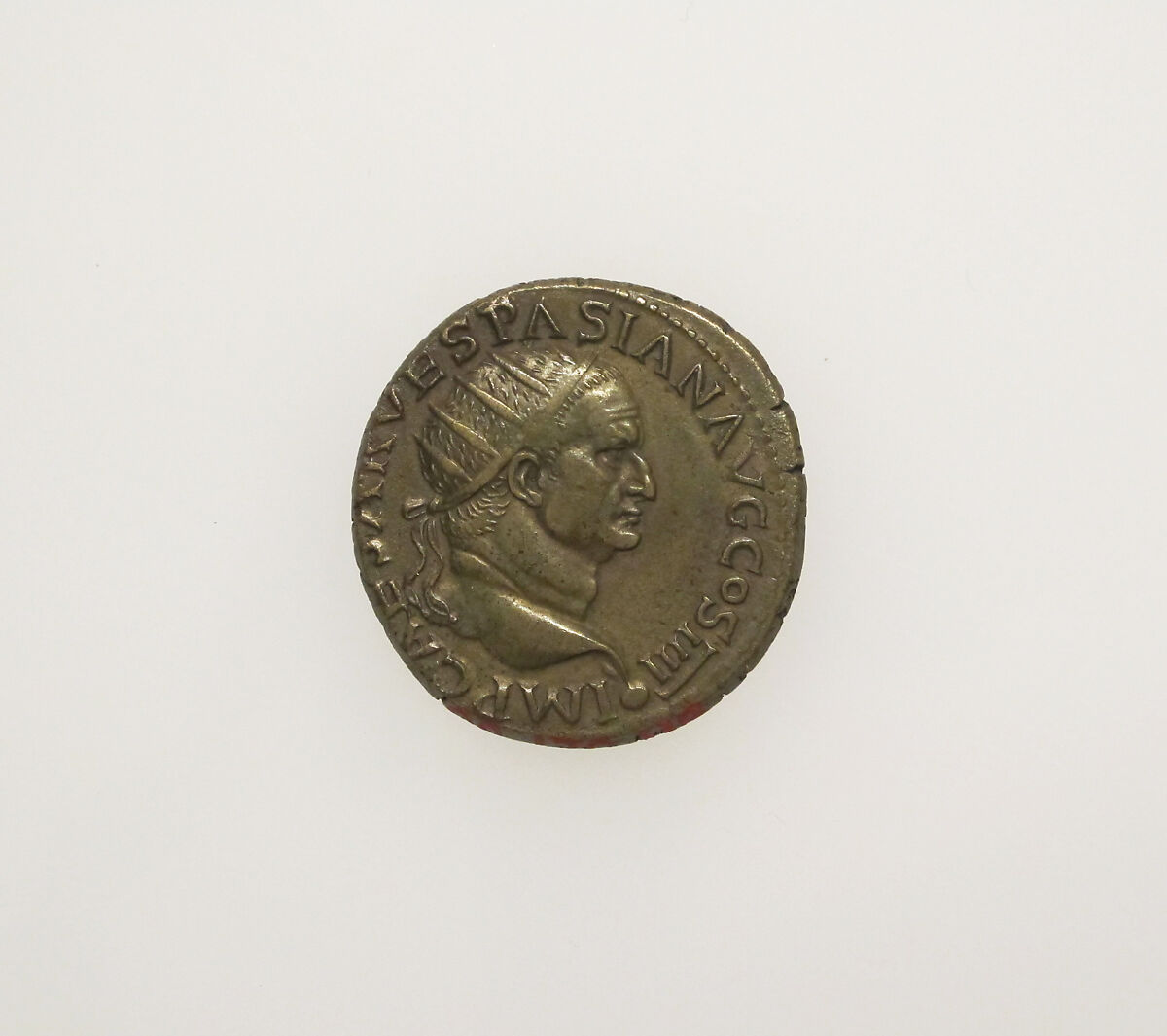 Bronze dupondius of Vespasian, Bronze, Roman
