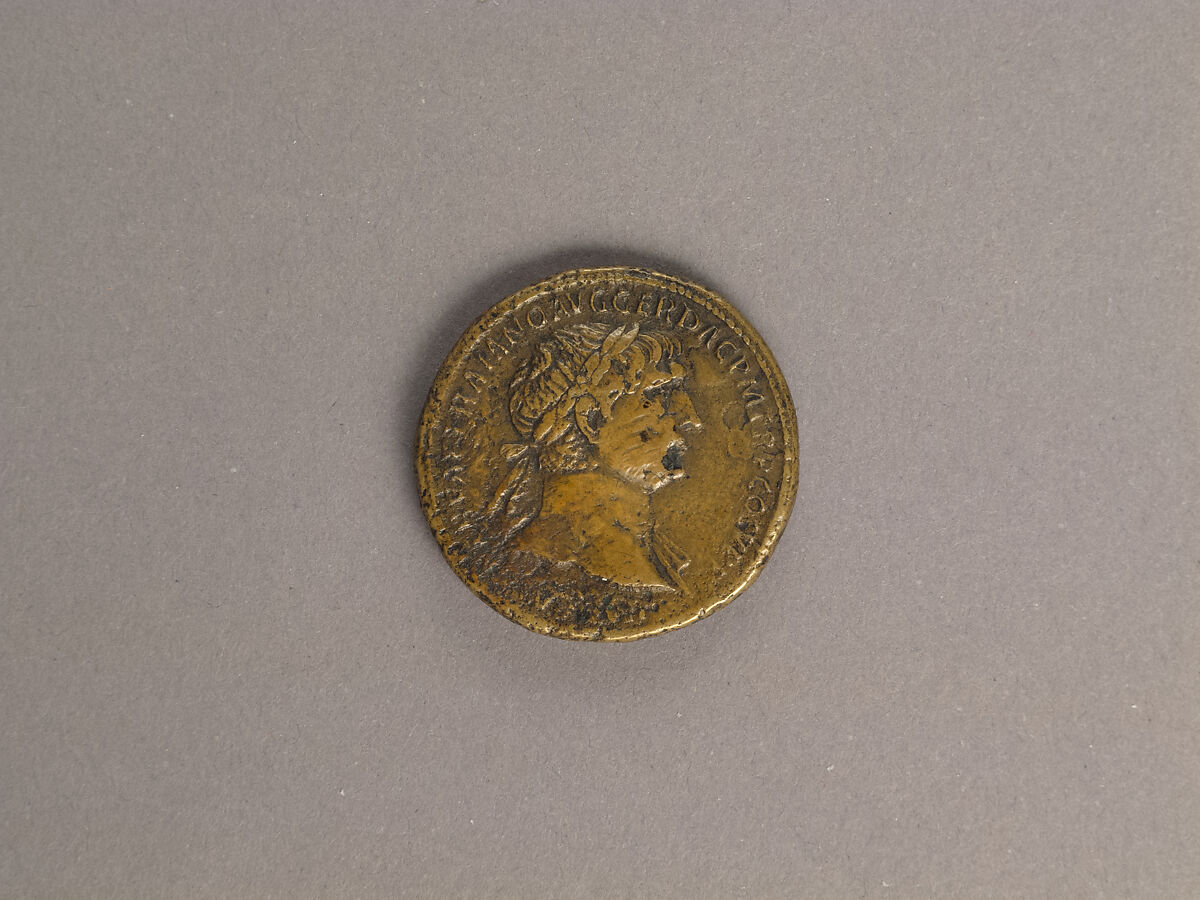 Bronze sestertius of Trajan, Bronze, Roman 