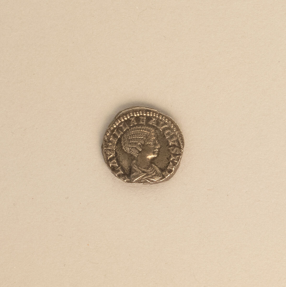 Silver denarius of Caracalla, Silver, Roman 