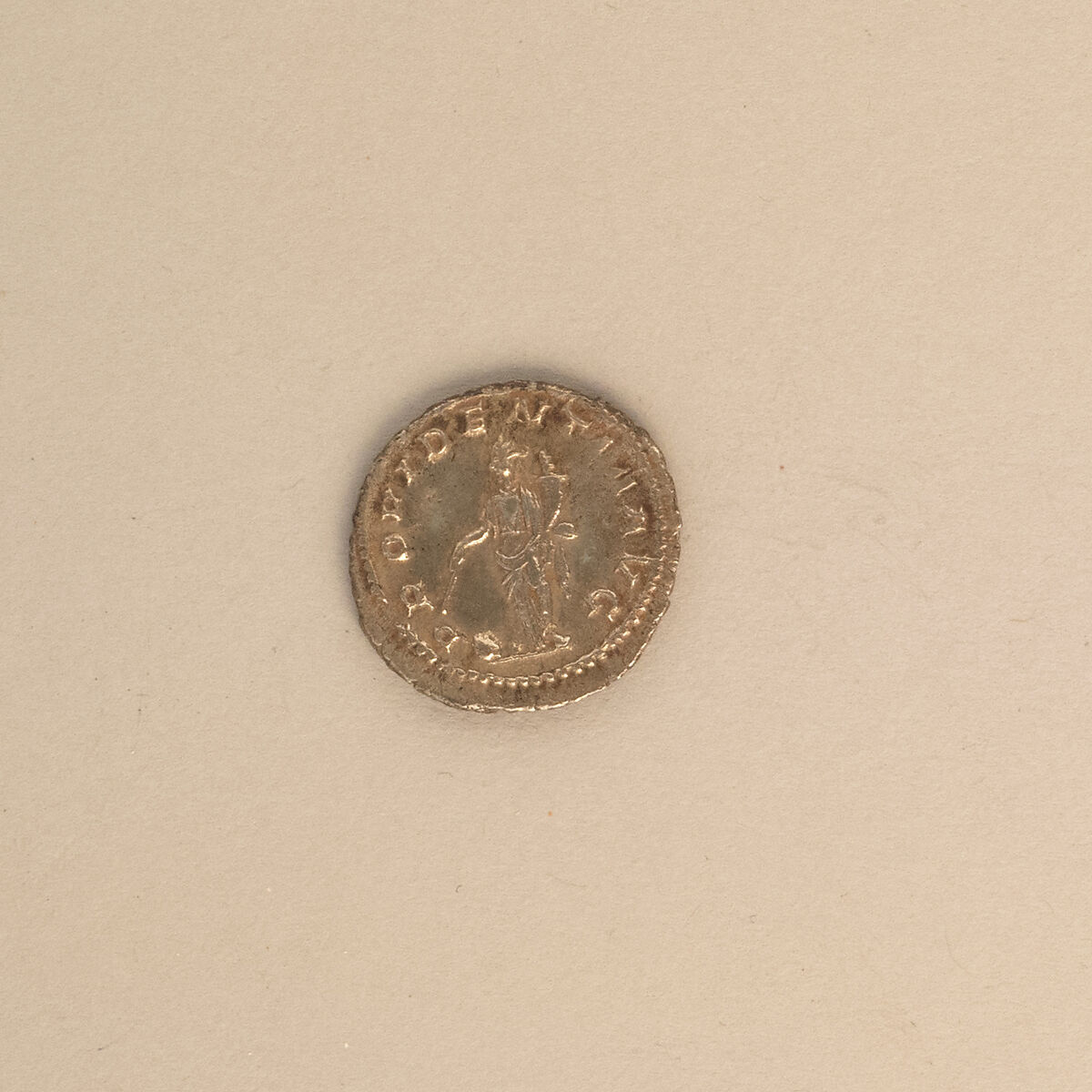Silver denarius of Maximinus Thrax, Silver, Roman