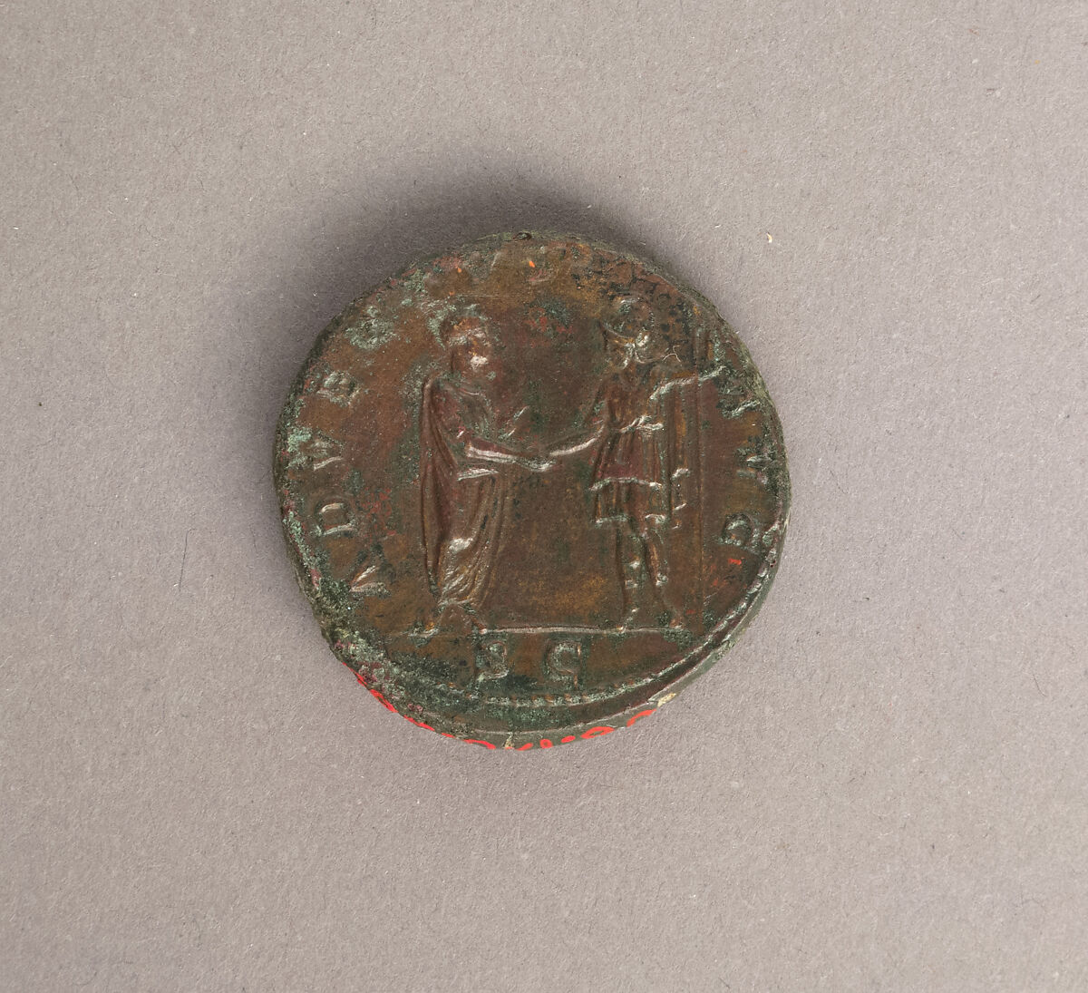 Bronze sestertius of Hadrian, Bronze, Roman