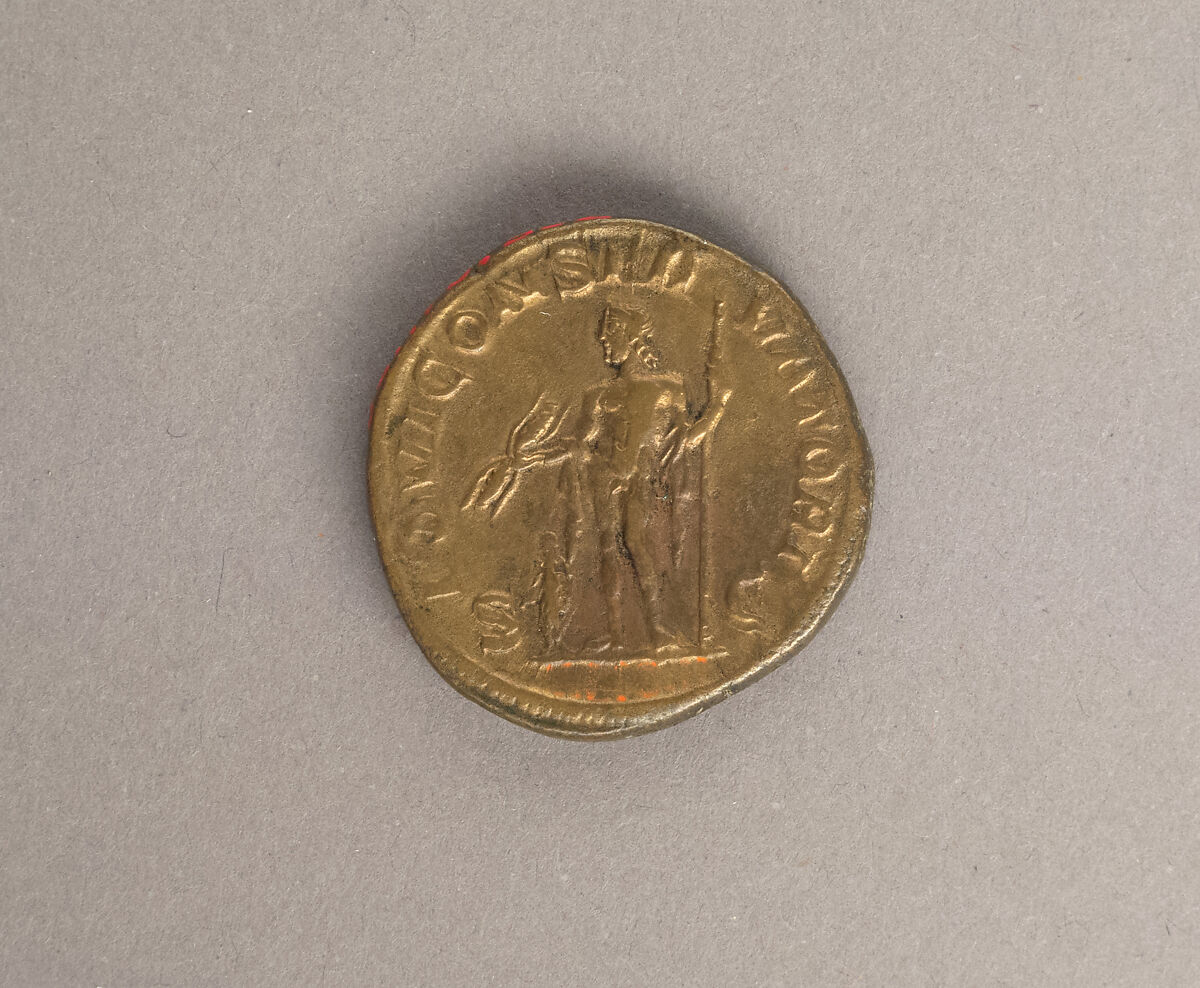 Bronze sestertius of Alexander Severus, Bronze, Roman