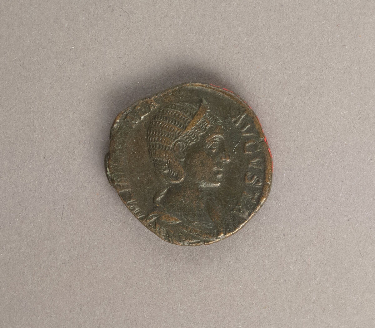 Orichalcum sestertius of Alexander Severus, Bronze, Roman 