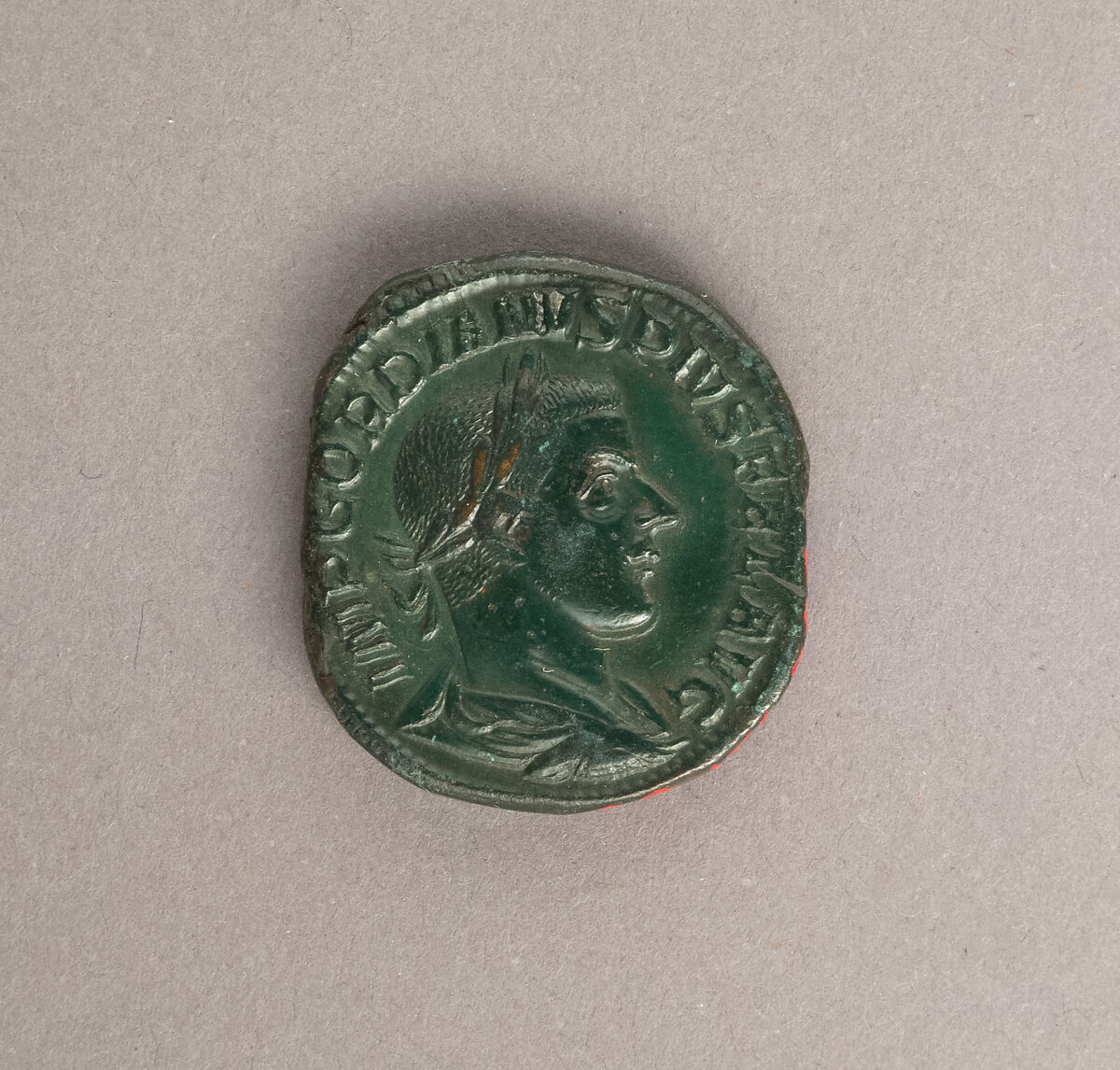 Bronze sestertius of Gordian III, Bronze, Roman 