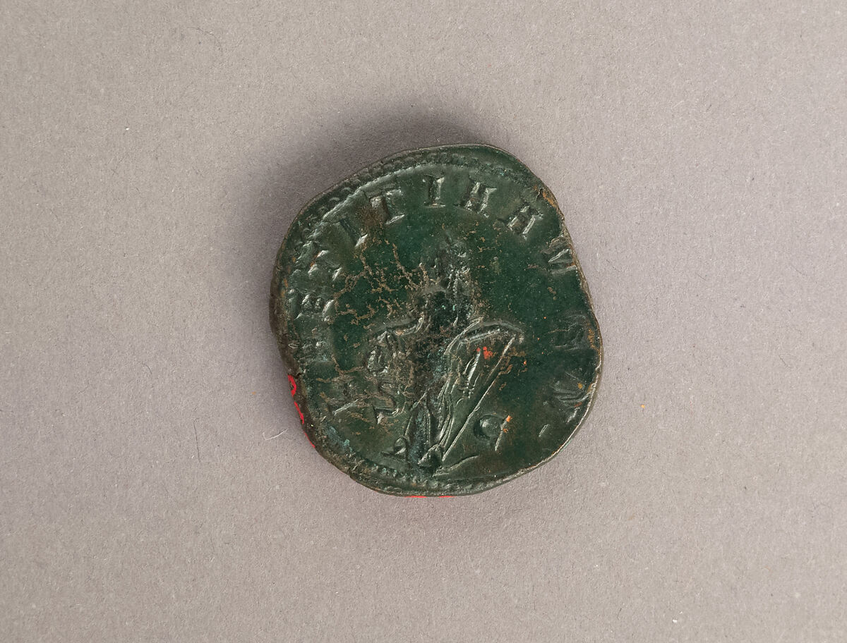 Bronze sestertius of Gordian III, Bronze, Roman