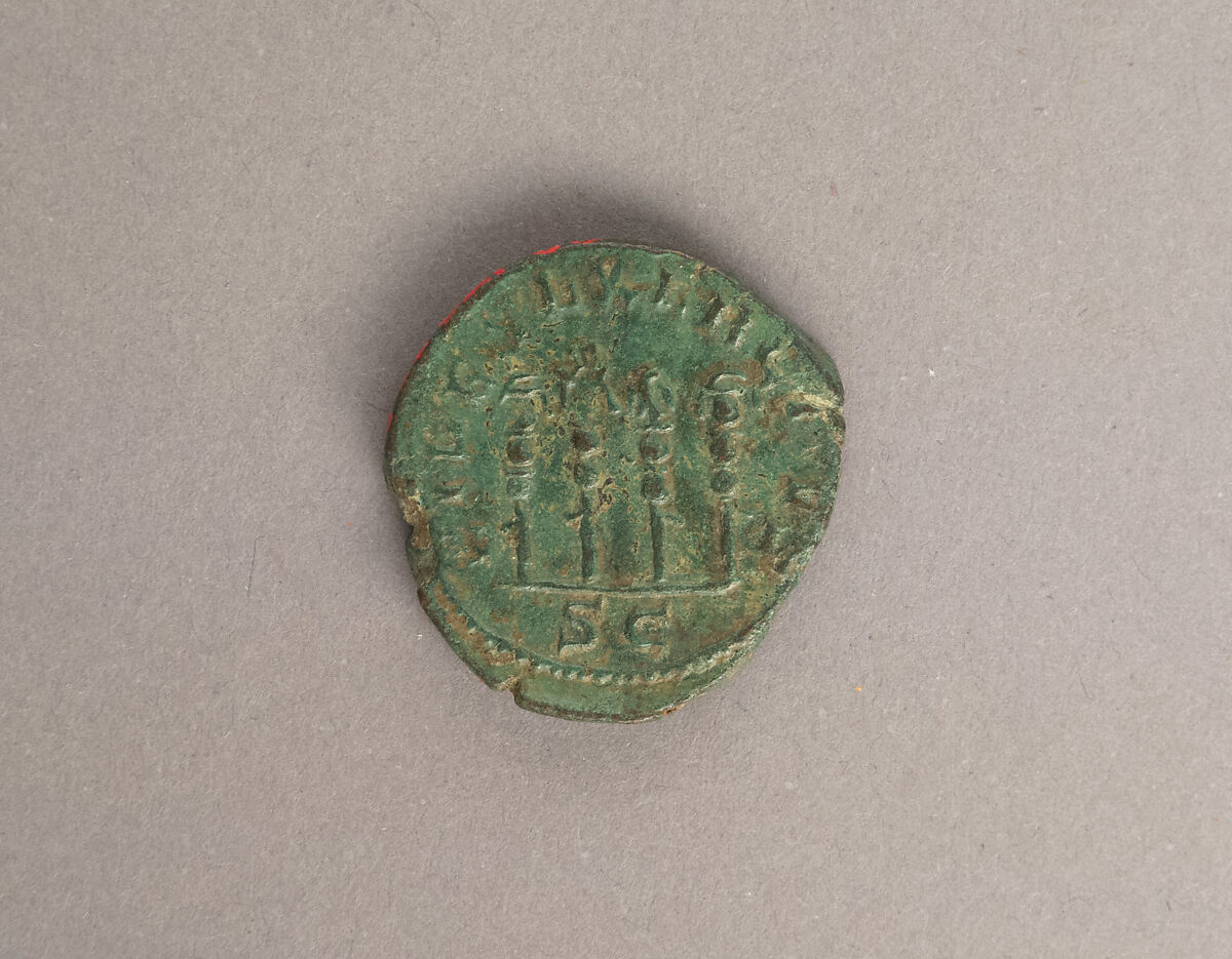 Bronze sesterius of Philip I, Bronze, Roman